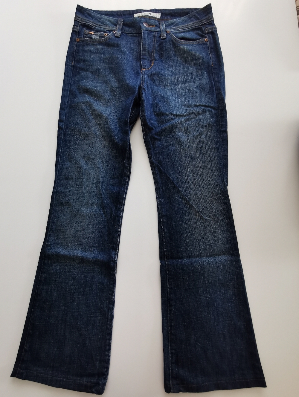 Joe's Jeans Fit: Muse Dark Indigo Wash Bottcut Flare Denim Jeans